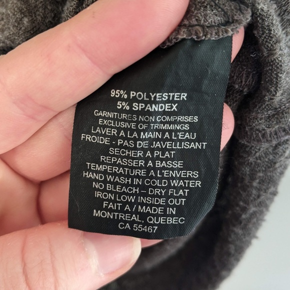 Long-sleeve brown tunic sweater stretch with black detailing Melissa Nepton - Picture 5 of 7